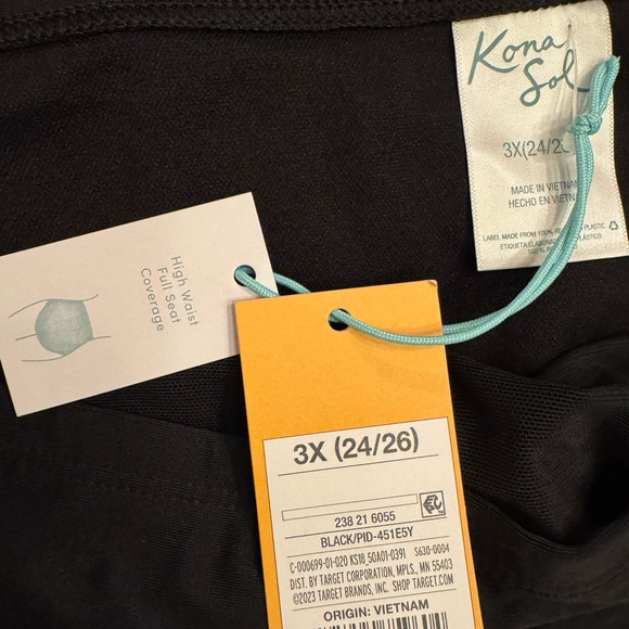 Kona Sol Black Swimwear - Picture 3 of 3